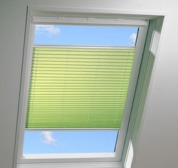 velux fenster plissee  - dachfenster plissee