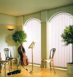 plisseeanlage fr wintergarten - vertikaljalousien